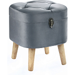 Пуф Leather with a snap варинант исполнения - 1 | Loft Concept в Новосибирске