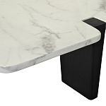 Стол журнальный низкий с фигурной столешницей Threshold варинант исполнения - 4 | Loft Concept в Новосибирске