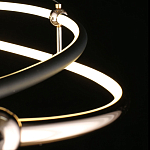 Люстра подвесная светодиодная круглая Dаiana  варинант исполнения - 4 | Loft Concept в Новосибирске