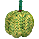 Статуэтка Зеленый тропический фрукт Pandora Tropical Light Green 69 варинант исполнения - 2 | Loft Concept в Новосибирске