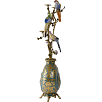 Бронзовый подсвечник Птичий рай Flora варинант исполнения - 3 | Loft Concept в Новосибирске