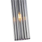 Подвесной светильник с рифленым стеклянным плафоном цилиндрической формы ARTICOLO варинант исполнения - 3 | Loft Concept в Новосибирске