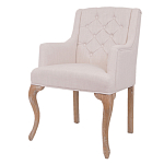 Кресло Mason Classical Armchair beige flax варинант исполнения - 3 | Loft Concept в Новосибирске