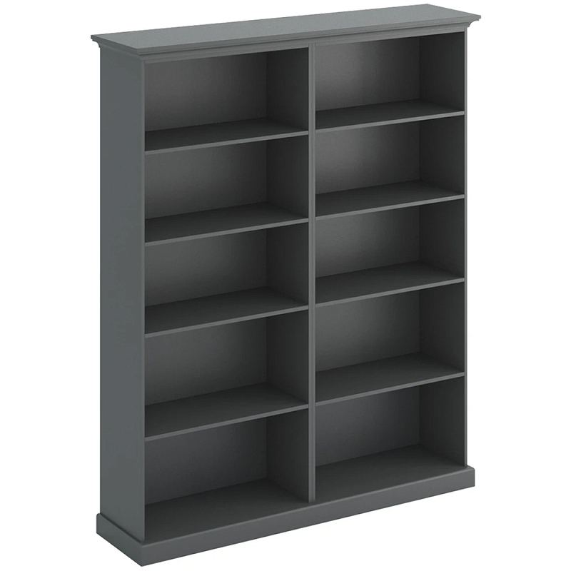 Двойной стеллаж серый Percent Rack Grey Серый Двойной стеллаж серый Percent Rack Grey Серый в Новосибирске | Loft Concept