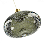 Подвесной светильник с прозрачным стеклянным плафоном округлой формы Effervia  варинант исполнения - 15 | Loft Concept в Новосибирске