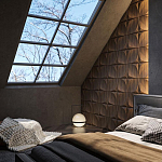 Гипсовая 3D панель с принтографией PM-22 варинант исполнения - 4 | Loft Concept в Новосибирске