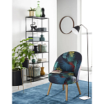 Металлический стеллаж Menzie Black Wide Metal Rack варинант исполнения - 3 | Loft Concept в Новосибирске