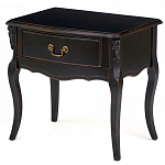 Тумба прикроватная из массива березы с ящиком и состаренным эффектом Vintage варинант исполнения - 2 | Loft Concept в Новосибирске