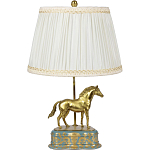 Настольная лампа из фарфора Лошадь Frodi варинант исполнения - 1 | Loft Concept в Новосибирске