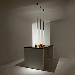 Подвсеной светильник светодиодный металлический цилиндрической формы Высота 30см Trumpet tube варинант исполнения - 5 | Loft Concept в Новосибирске