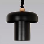 Подвесной светильник с черным металлическим плафоном Capability варинант исполнения - 2 | Loft Concept в Новосибирске