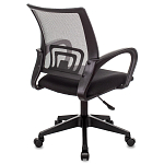 Офисное кресло с основанием из черного пластика Desk chairs Grey варинант исполнения - 2 | Loft Concept в Новосибирске