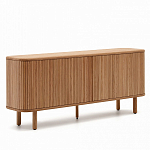 Буфет с 2-мя раздвижными дверцами из ясеневого шпона Toinette варинант исполнения - 1 | Loft Concept в Новосибирске