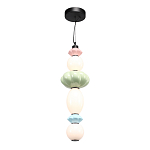 Подвесной светильник фигурный с керамическими элементами 24W LED Fragrant Light варинант исполнения - 4 | Loft Concept в Новосибирске