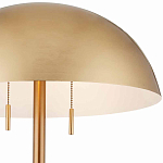 Торшер с куполообразным абажуром на каменном основании Riverside Floor Lamp варинант исполнения - 1 | Loft Concept в Новосибирске