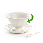 Чайная пара Seletti I-Tea Green варинант исполнения - 1 | Loft Concept в Новосибирске