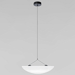 Подвесной светильник с белым тканевым плафоном в форме облака Crystal Cloud Junction варинант исполнения - 4 | Loft Concept в Новосибирске