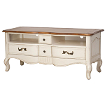 ТВ-тумба из массива дерева в стиле прованс Montmartre Provence TV Stand варинант исполнения - 1 | Loft Concept в Новосибирске