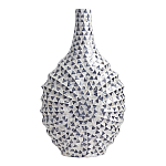 Ваза с инкрустацией Dark Blue Triangle варинант исполнения - 1 | Loft Concept в Новосибирске