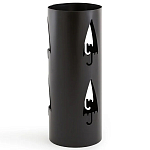 Подставка для зонтов из металла Umbrella-stand Black варинант исполнения - 2 | Loft Concept в Новосибирске