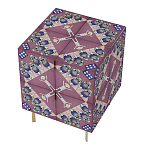 Тумба Short Ufo Purple варинант исполнения - 2 | Loft Concept в Новосибирске