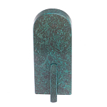 Часы погон ВС подарочные настольные из натурального камня Змеевик Military Clock варинант исполнения - 6 | Loft Concept в Новосибирске