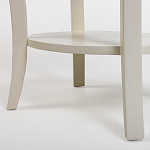 Белая тумба на фигурных ножках Shelby варинант исполнения - 3 | Loft Concept в Новосибирске