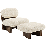 Кресло с оттоманкой Hawaii варинант исполнения - 1 | Loft Concept в Новосибирске