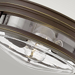 Потолочный светильник для ванных комнат со стеклянным плафоном в форме перевернутого конуса Hinkley варинант исполнения - 20 | Loft Concept в Новосибирске