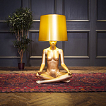 Лампа MANNEQUIN LAMP с абажуром телесный замок варинант исполнения - 3 | Loft Concept в Новосибирске
