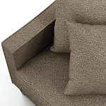 Мебельная ткань Шенилл коричневый цвет 138 см T4-21 варинант исполнения - 6 | Loft Concept в Новосибирске