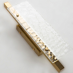 Бра с рельефным стеклом ICE GLASS 35 варинант исполнения - 3 | Loft Concept в Новосибирске