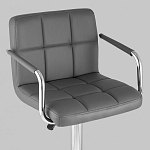 Барный стул с подлокотниками Honory Grey варинант исполнения - 7 | Loft Concept в Новосибирске