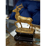 Держатель для книг в виде оленя из фарфора и бронзы Eden Garden porcelain and bronze варинант исполнения - 2 | Loft Concept в Новосибирске