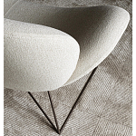 Дизайнерский двухместный диван Gio Ponti D.157.6  - DUE FOGLIE Sofa варинант исполнения - 3 | Loft Concept в Новосибирске