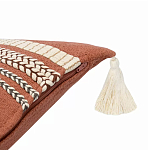 Подушка декоративная с вышивкой и кисточками Ethnic mix варинант исполнения - 3 | Loft Concept в Новосибирске