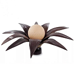 Настольная лампа черная INDONESIAN LAMPS варинант исполнения - 1 | Loft Concept в Новосибирске