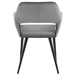 Стул с подлокотниками серый NEASAN STOOL варинант исполнения - 4 | Loft Concept в Новосибирске