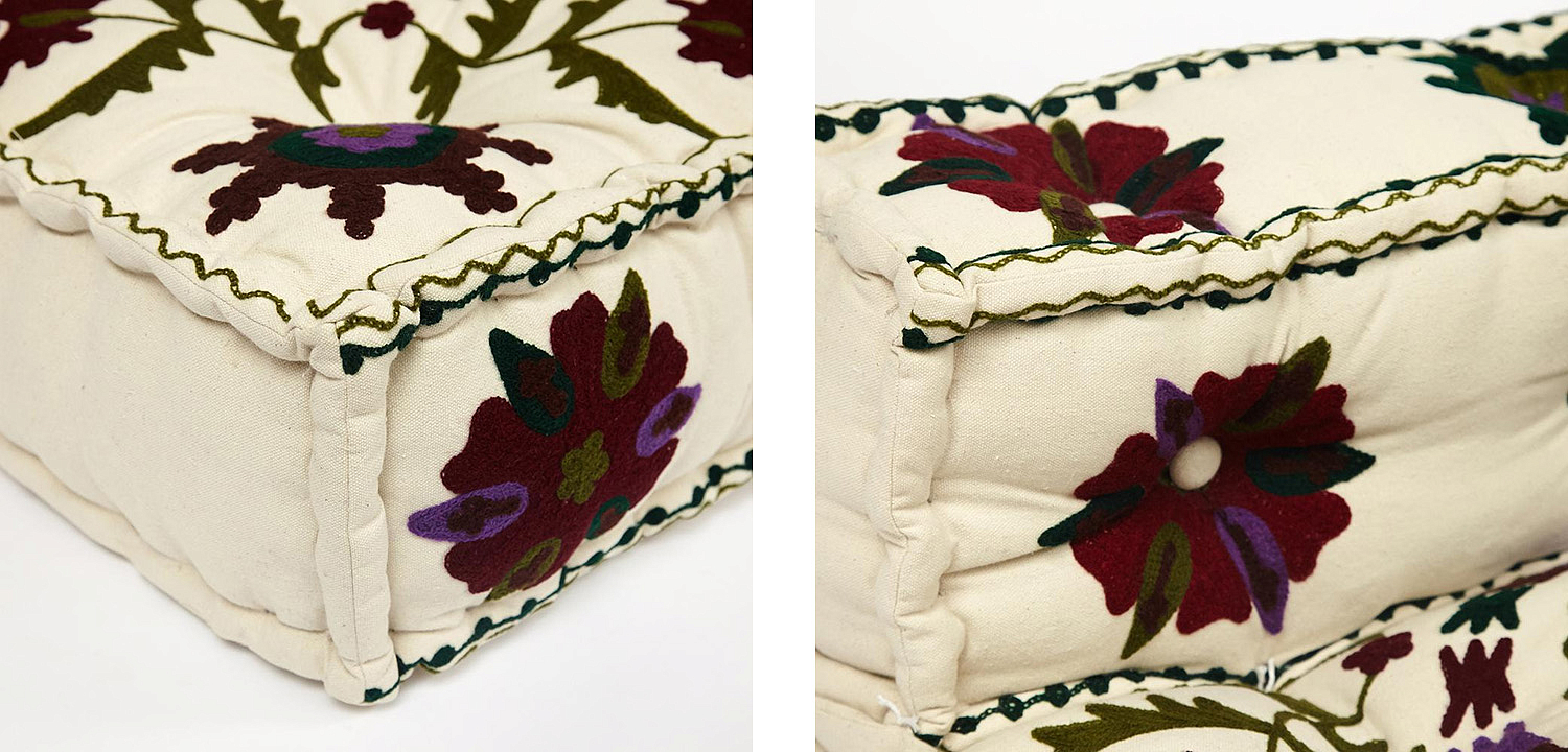 Модуль мягкий со спинкой Indian Meditation Pillow - Loft-Concept в Новосибирске