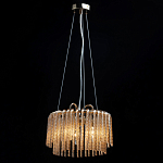 Люстра с подвесными рифлеными стеклянными трубками Nembus варинант исполнения - 3 | Loft Concept в Новосибирске