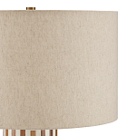 Настольная лампа с узором вдоль колоннообразного основания Brick Surface варинант исполнения - 2 | Loft Concept в Новосибирске