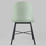 Стул из прочного пластика на металлическом основании Anora Green  варинант исполнения - 4 | Loft Concept в Новосибирске