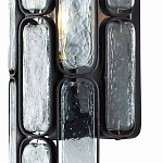 Бра настенное из стеклянных овальных панелей Streamlining варинант исполнения - 1 | Loft Concept в Новосибирске