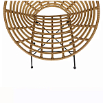 Стул круглый с ротанговым плетением Round Wicker Stool варинант исполнения - 7 | Loft Concept в Новосибирске