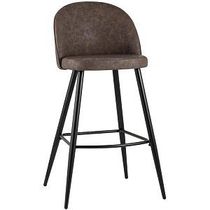 Барный Стул Винтажня Коричневы Экокожа