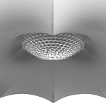 Подвесной светильник с белым фигурным абажуром и мягкими волнистыми краями Cloud Motion  варинант исполнения - 13 | Loft Concept в Новосибирске