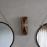 Бра плетеное из ротанга Chainmail варинант исполнения - 5 | Loft Concept в Новосибирске