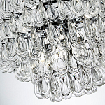 Люстра с хрустальными подвесками в виде капель Antoine Crystal Drops Chrome Chandelier 9 варинант исполнения - 4 | Loft Concept в Новосибирске