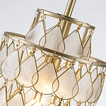 Подвесной светильник с декором из натуральной морской ракушки Iridescent Light варинант исполнения - 5 | Loft Concept в Новосибирске