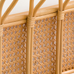 Настенная вешалка из ротанга Wila Wall Hanger M варинант исполнения - 4 | Loft Concept в Новосибирске